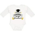 thumbnail image 3 of Inktastic Proud Cousin of the Graduate-family Graduation Boys or Girls Long Sleeve Baby Bodysuit, 3 of 5
