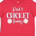 thumbnail image 4 of Inktastic Dad's Cricket Buddy Boys or Girls Toddler T-Shirt, 4 of 5