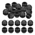 thumbnail image 1 of Tapones de extremo de tubería de plástico Uxcell, inserto de tapón de agujero redondo para patas de sillas de tubería de hierro redondo, muebles de patio 1-1/8, 1 of 6
