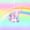 Colorful T, variant on Erosebridal Cute Rainbow Unicorn Twin Comforter Sets,Watercolor Alphabet R Girls Personalized Gifts Bedding Set For Kids,Reversible Pink 2pcs