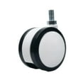 thumbnail image 5 of AMLESO 3 inch 360 degree Rotation Wheel Mute Strong Load Bearing Plate Caster Wheel Bed Equipment Trolley Caster for Tables Office Chairs No Brake, 5 of 9