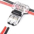 thumbnail image 2 of 10PCS Wire Connector, Low Voltage Wire Connector, T-Plug Wire Connector, T-Plug 2-Pin Wire Splice Co, 2 of 5