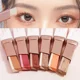 thumbnail image 4 of Heallor-sombra de ojos 2 en 1, palo de terciopelo degradado de doble Color, maquillaje profesional de ojos perezosos, resistente al agua, brillo duradero, metálico E, 4 of 5