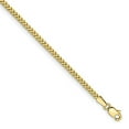 thumbnail image 3 of 10K Yellow Gold 2.0mm Franco Chain Bracelet 7 Inch, 3 of 5