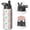 Black-300, variant on Cute Puppy Pattern Stainless Steel Water Bottle - Wide Mouth Design with Sweat-Free Surface & 360° Seal Ring for All-Day Temperature Retention (BPA/Odor Free)