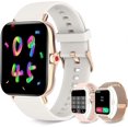 thumbnail image 1 of Smart Watch for Women(Call Receive/Dial), Fitness Tracker Waterproof Smartwatch for Android iOS Phones 1.7" HD Full Touch Screen Digital Watches, 1 of 4
