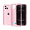 Pink, variant on For iPhone SE 3 (2022) SE/8/7 Sturdy Ultra Thick 3mm Transparent Hybrid Case Cover - Pink