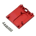 thumbnail image 3 of Dualoai RC Car Motor Mount Aluminum Alloy Sturdy Upgrade Part for MN168 MN78 1/12 RC Red, 3 of 9