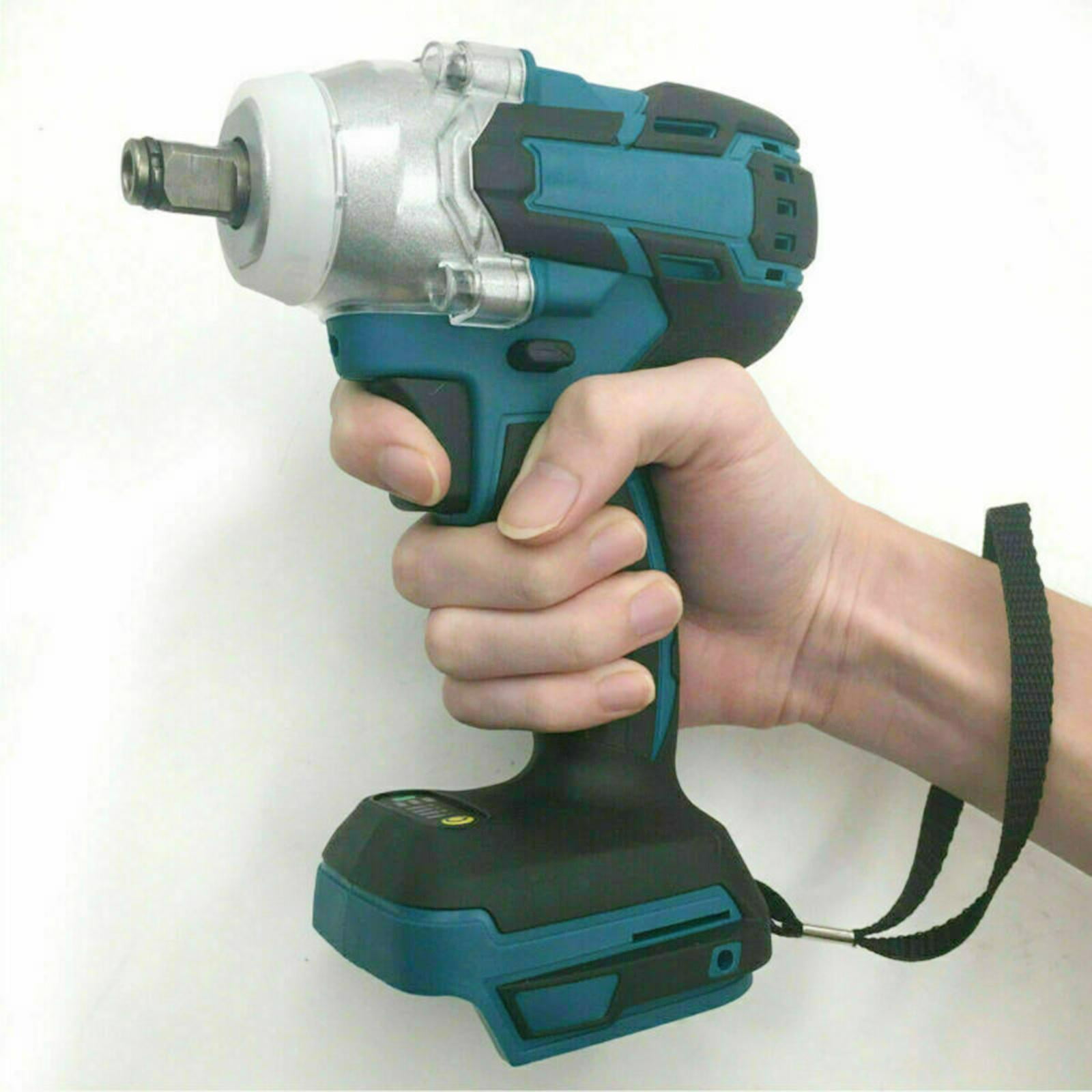Nishiyuenyi 1/2" Cordless Brushless Electric Impact Wrench Tools Lightweight Adjustable Mode