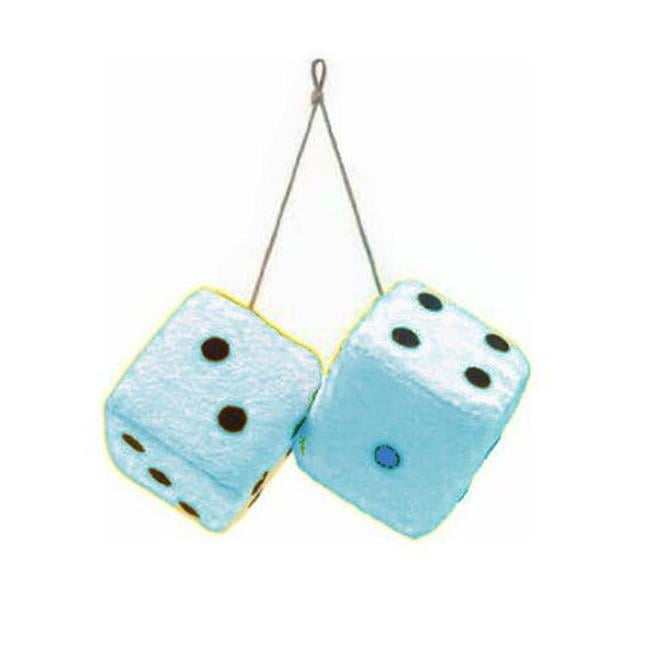 CoverYourHair Fuzzy Car Dice