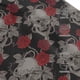 thumbnail image 3 of Balery Skull and Red Roses Gorra de béisbol de tamaño ajustable para correr, entrenar y actividades al aire libre. Gorra de papá para todas las estaciones., 3 of 6