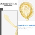 thumbnail image 3 of Filtre à Cocktail avec Ressort, Filtre à Boisson, Outil de bar en Acier Inoxydable, 3 of 5
