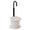 White, variant on NFTIGB Mini Stovetop Espresso Pot, 1-Cup 50ml Aluminum Alloy Single Tube Coffee Maker for Camping Outdoor Travel Home Use, White (1.7 oz / 50 ml) Brews Delicious Cups