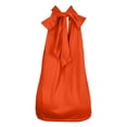 thumbnail image 6 of Alun Womens 2026 Fashion Summer Tank Tops Dressy Casual Lace up Halter Top Solid Color High Neck Sleeveless Tshirt Beach Vacation Thin Breathable Loose Fit Daily Wear Orange XXL, 6 of 6