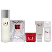 SK-II Pitera Bestsellers Set , 6 Pc 7.7oz Facial Treatment Essence, 1oz Facial Treatment Clear Lotion, 0.49oz Skinpower Cream, 2 Facial Treatment Mask, 0.57oz Facial Treatment Cleanser
