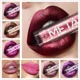 thumbnail image 2 of Lápiz labial líquido metálico 12 ENGBO, brillo de labios no pegajoso, taza larga, resistente al agua, maquillaje nacarado, venta al por mayor, 2 of 7