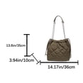 thumbnail image 4 of Bolso Mano Puffer para Mujer Con Correa Ajustable Viajes, 4 of 9