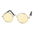 thumbnail image 1 of Xihbxyly Cosas Por Menos de 5 Dolares Gafas de Moda para Perros, Gatos, Mascotas, Tendencia Creativa, Foto, Marco Redondo, Gafas de Sol Pequeñas, Muñeca de Juguete, Gafas de Sol Retro, 1 of 7