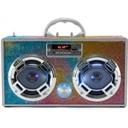 Swirl Bling Bluetooth Boombox (BB-SWIRL BLING)