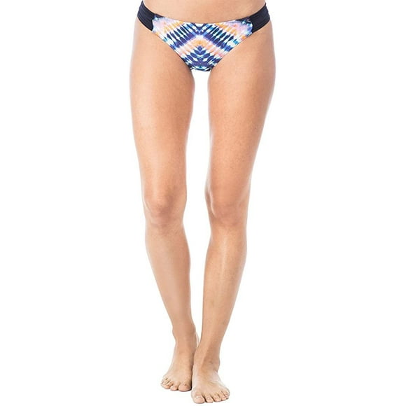 Trina Turk Womens Tie-Dye Hipster Swim Bottom Separates Navy 8