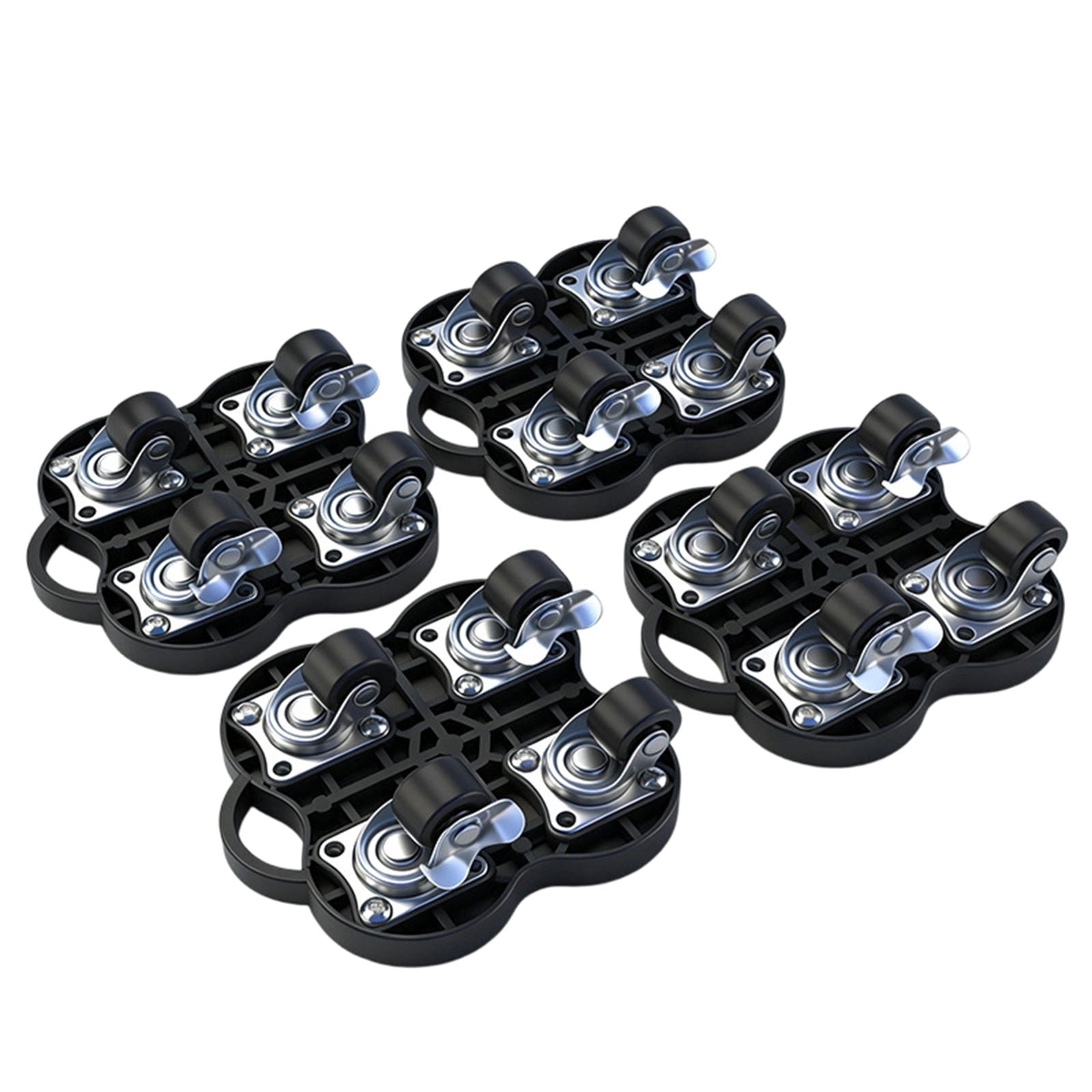 Furniture Movers with Wheels Portable 4 Wheel Furniture Furnitures Mover Tool with 360°Rotation Rubber Wheel