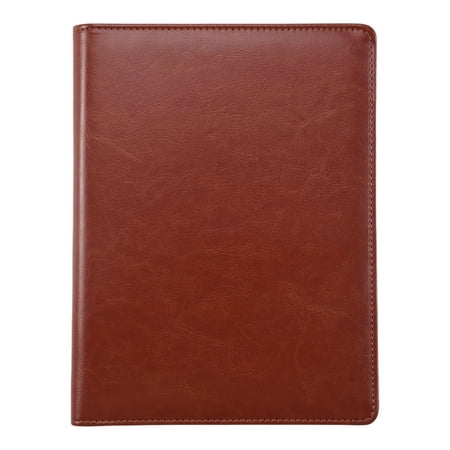 A5 Document Bag File Folder Clipboard Business Office Financial School Supplies (Brown)