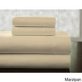 thumbnail image 2 of Pointehaven Flannel Deep Pocket Set with Oversized Flat Sheet, Full, Marzipan, 2 of 3