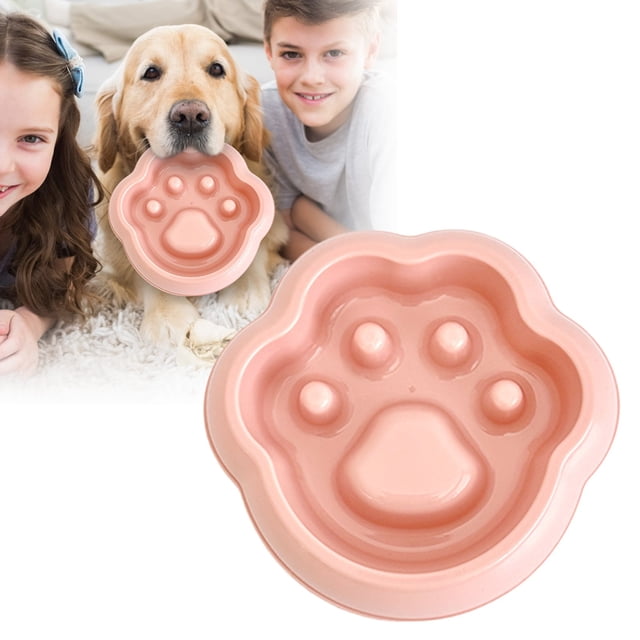 Slow Feeder Bowl For Interactive Mealtime Puzzle Durable Dish Quiet Indoor Use Pet Feeding Solution For Cats And Dogs