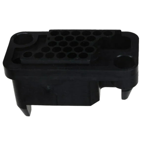 211150-1 Position Housing for Female Sockets Connector 25 (Power) Black Panel Mount Drawer