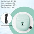 thumbnail image 7 of Electric Nail Clipper,Electric Nail Trimmer with Nail Clip Storage and LCD Light,USB Rechargeable Automatic Nail Clipper for Adults,Seniors,Babies,Children (Green), 7 of 7