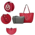 thumbnail image 3 of Amahia Reversible Shopper Tote Shoulder Handbag with Cosmetic Pouch by Mia K., 3 of 41