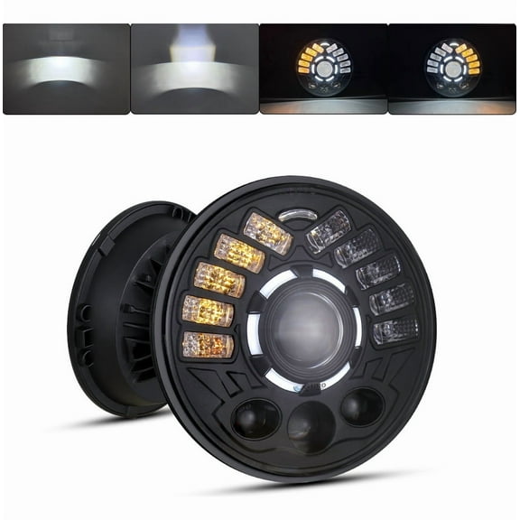 Applies to 7'' Daymaker Headlight Lupa 3570 Led High/Low Beam Motorcycle Cars