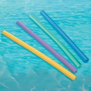 Bulk Pack of Pool Noodles, Summer Toys, Swimming Lessons, Water Flotation Accessories, Camp, 24 Pieces, 46.25" Long
