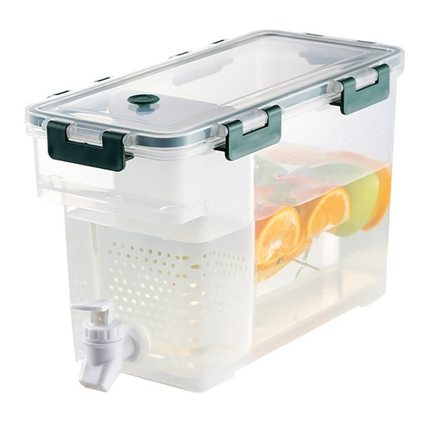 TBOLINE Drink Dispenser LeakProof Spigot Clear Storage with Filter