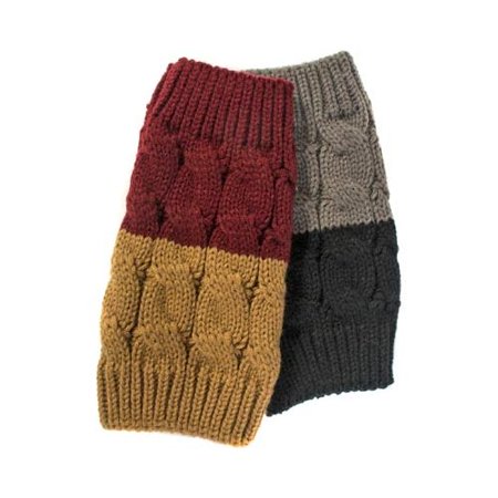 Women's MUK LUKS Reversible Boot Toppers (2 Pair) (The Best Pair Of Boobs)