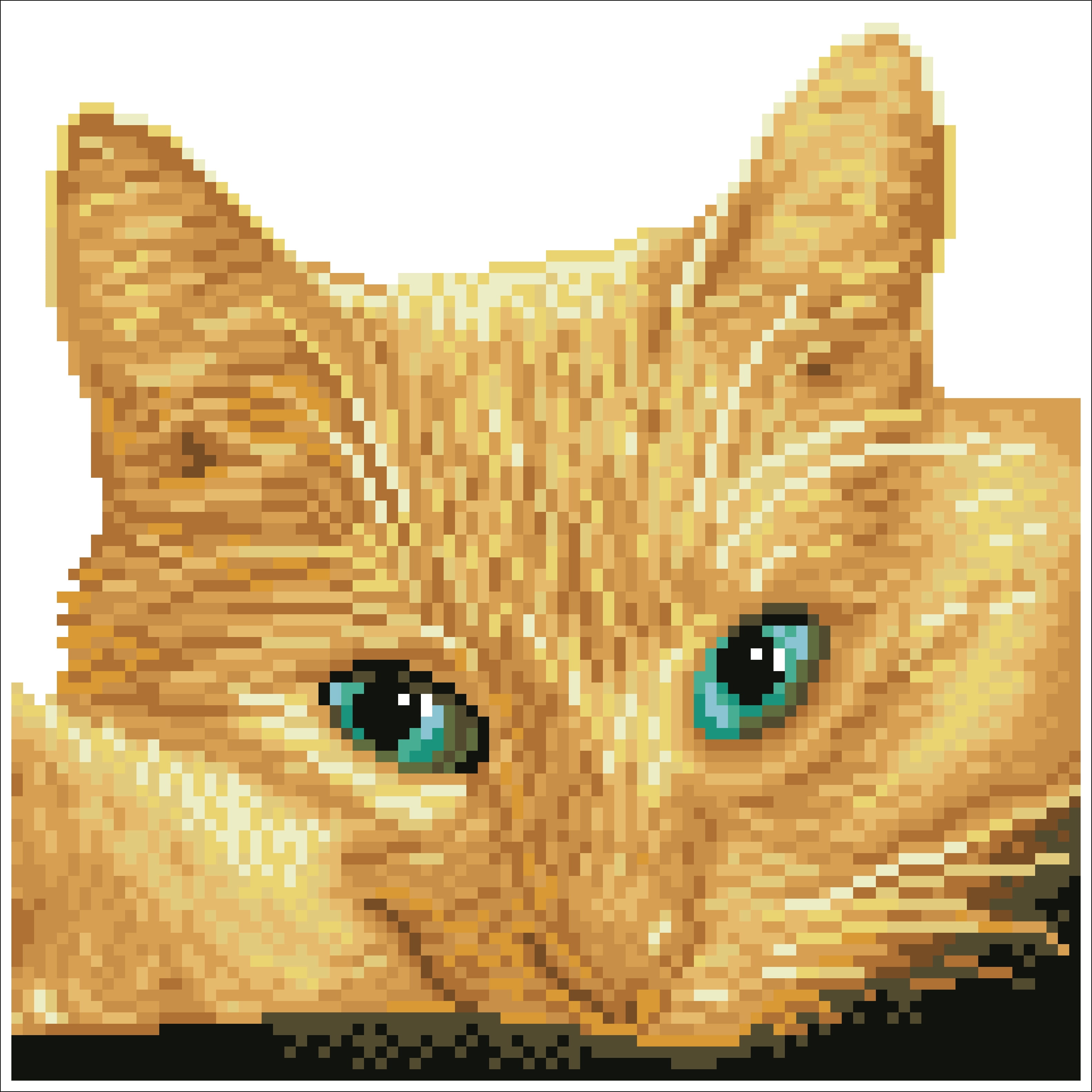 DIAMOND DOTZ® Thoughtful Cat Special Edition Diamond Painting Kit
