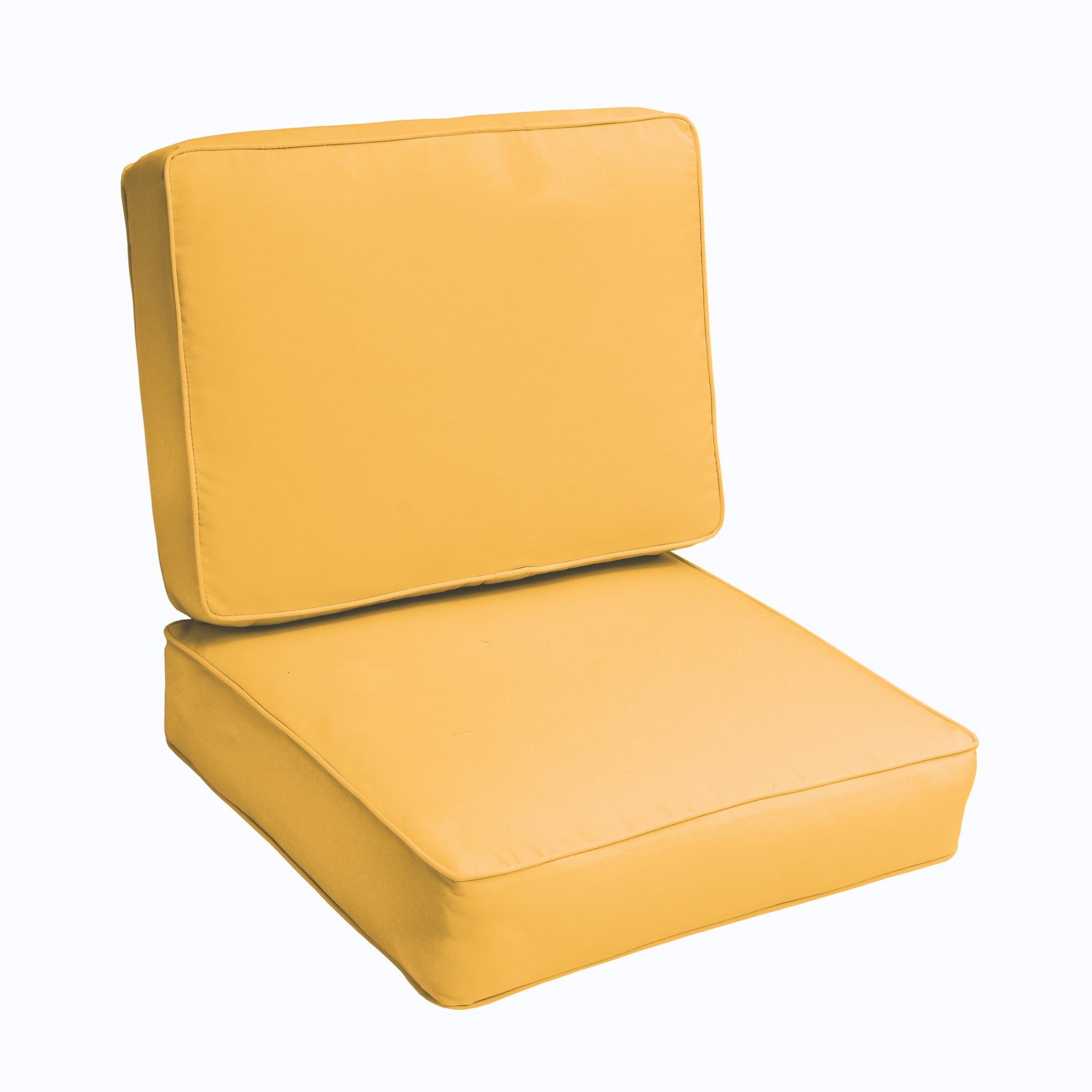 Sorra Home Butter Yellow Indoor/Outdoor Deep Seating Cushion, Corded - Walmart.com
