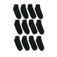 thumbnail image 5 of Hanes Men's Double Tough Durability Big & Tall Ankle Socks, 12-Pack, 5 of 8