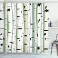 thumbnail image 1 of Ambesonne Forest Shower Curtain, Dense Tree Formation, 69"Wx84"L, Multicolor, 1 of 3