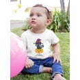 thumbnail image 2 of Cute Witch Hat Kitten T-Shirt Infant -Image by Shutterstock,  24 Months, 2 of 4