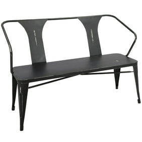 60 Solid Wood Dining Bench Mahogany Walmart Com
