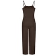 thumbnail image 2 of ZUKMRJPC Two Piece Sets for Women Spaghetti Straps Sleeveless Camisole Shirts Baggy Wide Leg Sweatpants Tracksuit Casual Gym Workout Sets, 2 of 8