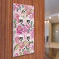 thumbnail image 3 of WIRESTER 4-Port Wall Plate for Keystone Jacks Modular Inserts Ethernet Cable, Vintage Roses Flowers, 3 of 6