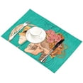 thumbnail image 3 of EREHome Set de 4 Sets de Table Masque Crâne Floral Set de Table 12x18 Pouces, 3 of 5