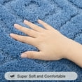 thumbnail image 2 of Ileading Bathroom Rugs Sets 4 Piece, Super Soft and Absorbent Non Slip Microfiber Toilet Bathroom Mats, 2 of 13