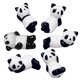 thumbnail image 2 of 6 soportes de cerámica para palillos con forma de panda (estilo mixto), 2 of 6