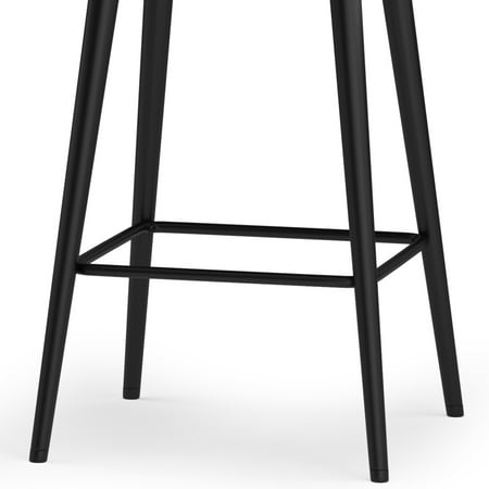 Simpli Home - Garey Counter Height Stool (Set of 2) - Teal Velvet