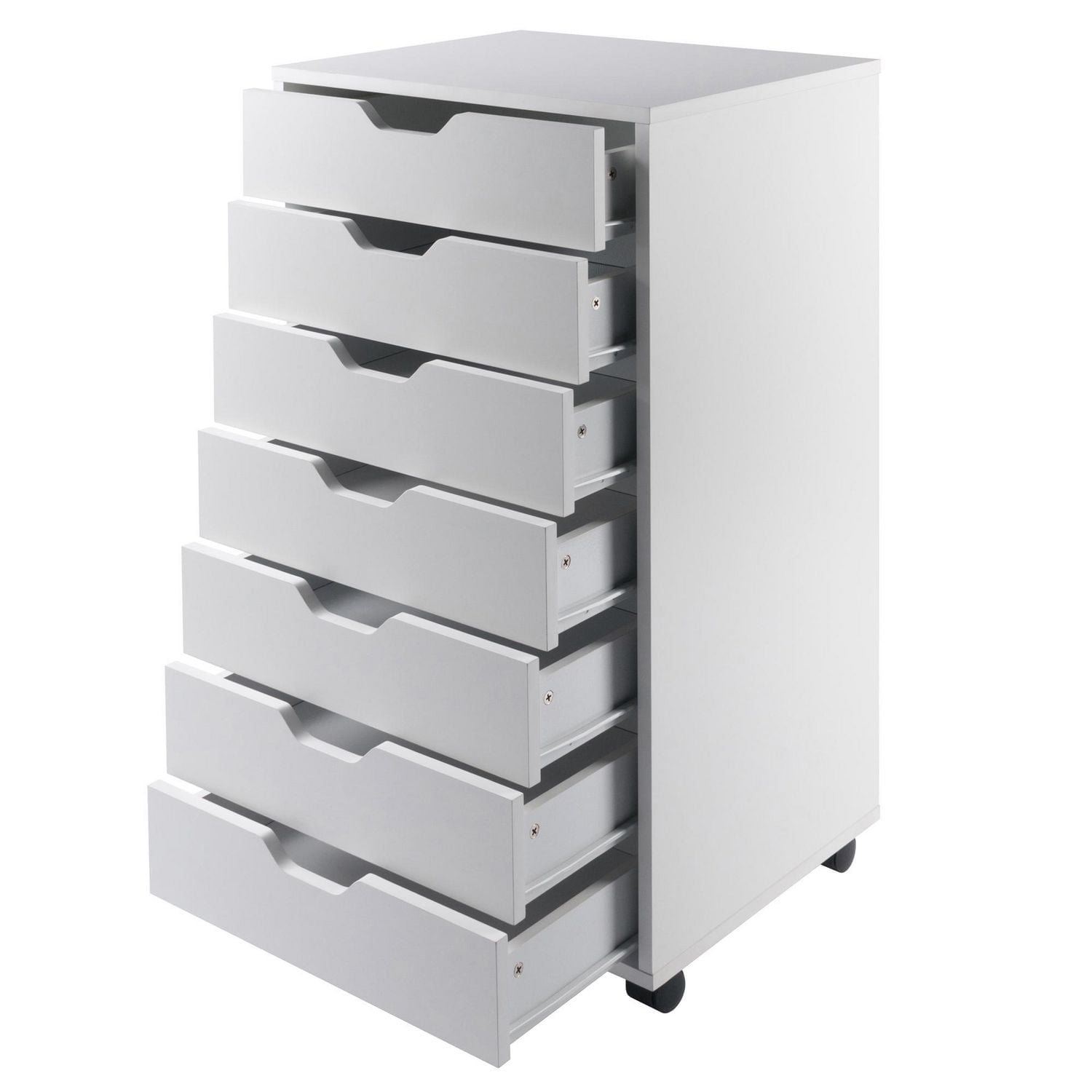 Halifax Cabinet 7 Drawer White