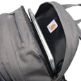 thumbnail image 3 of Mochila Carhartt Force Pro 35L con funda para portátil de 17 pulgadas, color gris, 3 of 6