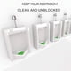 thumbnail image 3 of Billuyoard Desodorante inofensivo y respetuoso del medio ambiente del orinal de los hombres para el desodorante de las pantallas del orinal del Juegos de accesorios de baño Verde, 3 of 3
